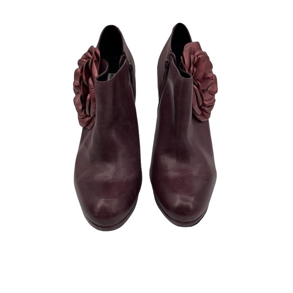 Kelsi Daggar Mauve Rosabella Floral Platform Stiletto Booties Size 10 Women’s - Picture 3 of 9